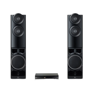 LG 1250W 4.2 Channel Home Theater System with Dual Subwoofers & Bluetooth – Model LHD687