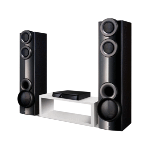 LG 1000W 4.2 Channel Home Theater System with Dual Subwoofers & USB Direct Recording – Model LHD675