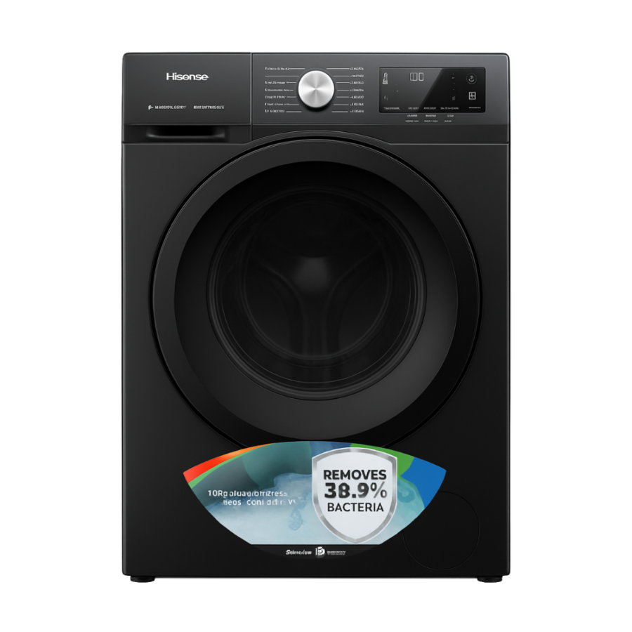 Hisense WM1043BT-WF3S 10.5kg Front Load Automatic Washing Machine – Inverter Motor, High-Capacity Laundry Care
