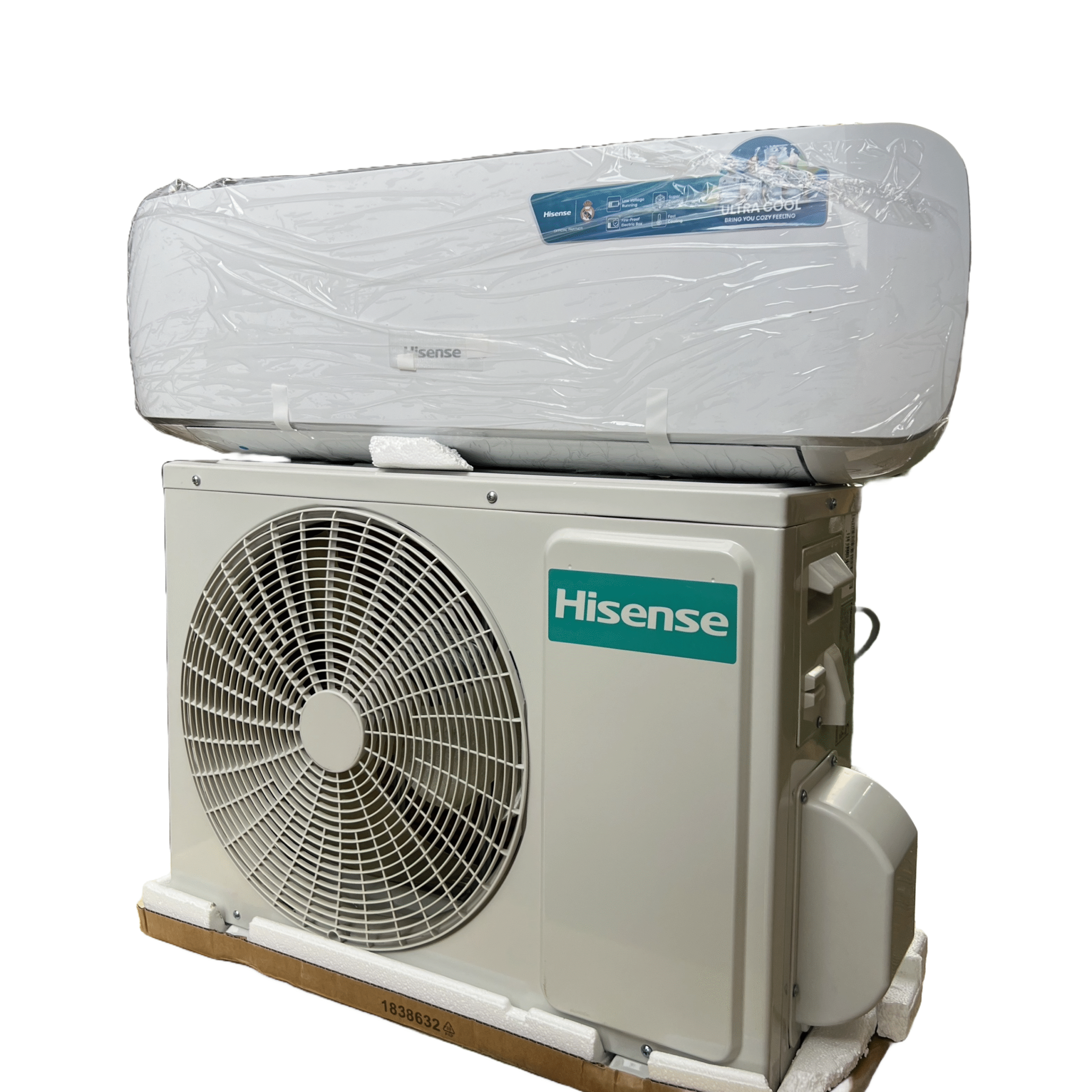Hisense 1HP Split Non-Inverter Air Conditioner with Copper Condenser - AS09TG