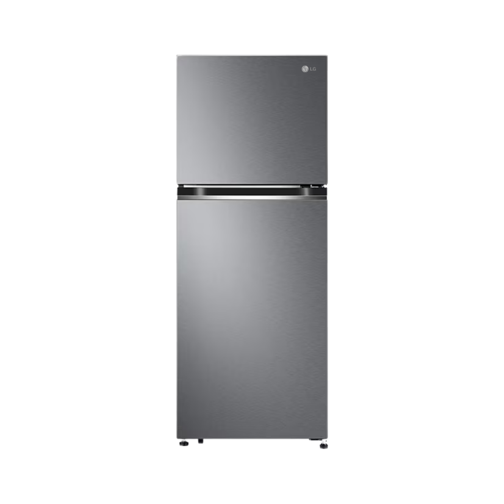 LG Inverter Double Door Refrigerator, 235L Capacity with Top Freezer – Model REF 212PLGB-B, Silver