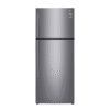 LG 471L Double Door Refrigerator with Vitamin Care – Model REF 502 HLCL C, Silver Finish