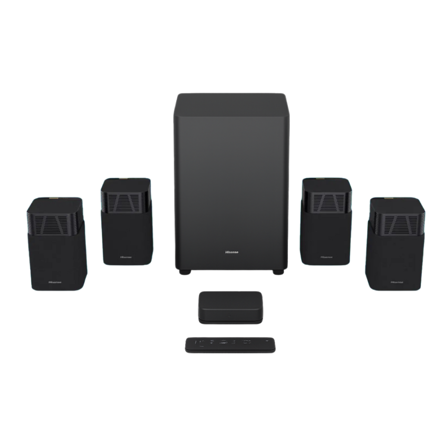 Hisense AUD SATURN 700W Home Theater System – 4.1.2 Channel Surround Audio Setup