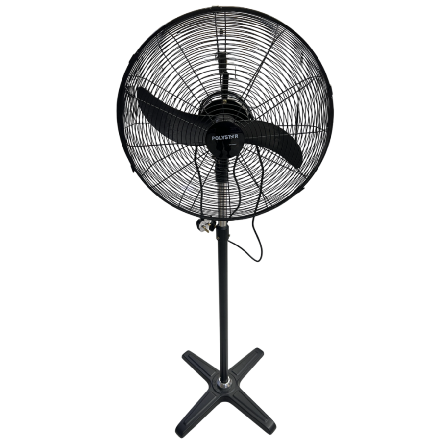 Polystar PV-20NDB 20-Inch Industrial Standing Fan – High-Performance Air Circulator