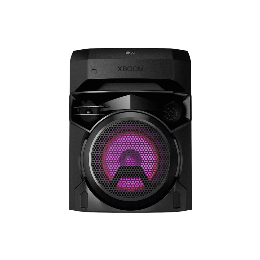 LG Xboom 80W Karaoke Home Audio System with Dual Microphone Support – Model AUD 2S-XL