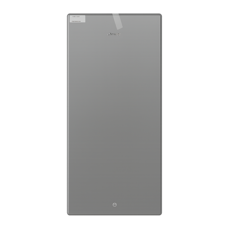 Hisense 190L Upright Standing Freezer in Silver – Model FRZ 189DR