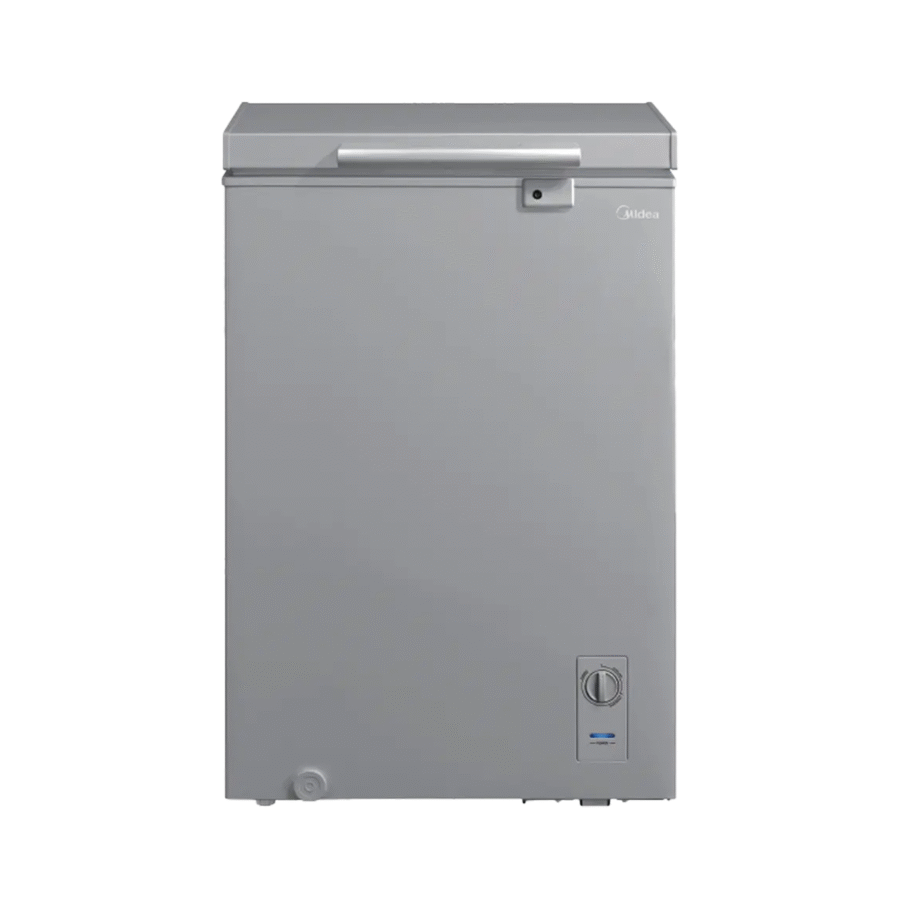 Midea HS-186CN 142L Chest Freezer – Silver Compact Deep Freezer