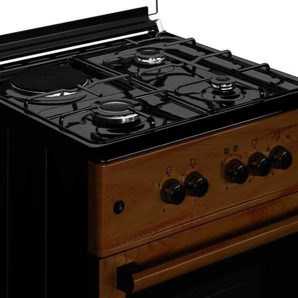 Maxi 3+1 Standing 60*60 Gas Cooker MAXI 6060 TR 31 IGL WD 3 Gas 1 Electric, Auto Ignition