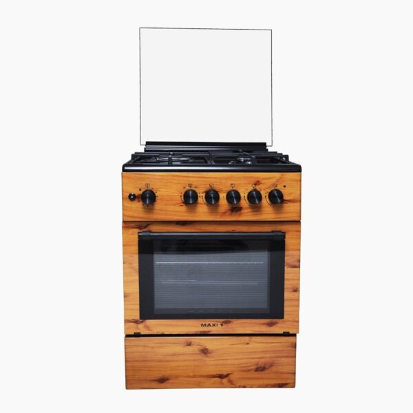 Maxi 3+1 Standing 60*60 Gas Cooker MAXI 6060 TR 31 IGL WD 3 Gas 1 Electric, Auto Ignition