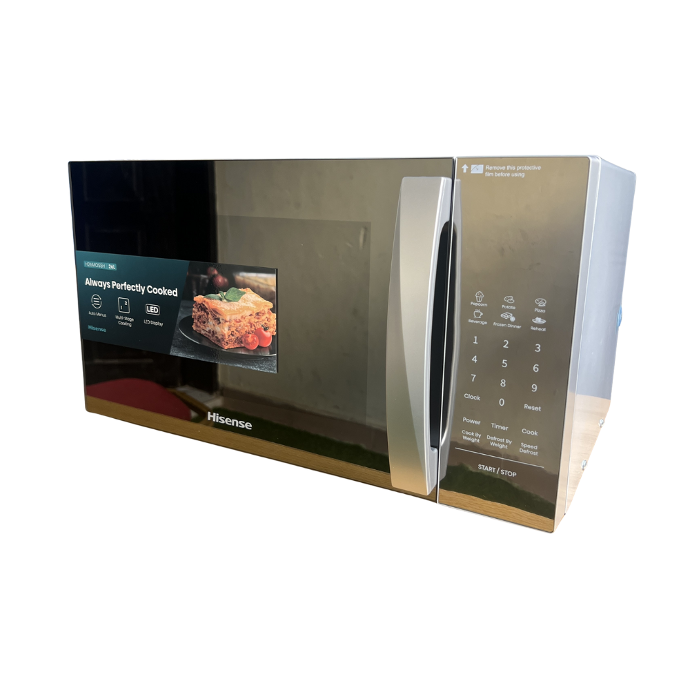 Hisense 26L Microwave Oven with LED Display and Multi-Function Cooking (MWO26MOS5H)