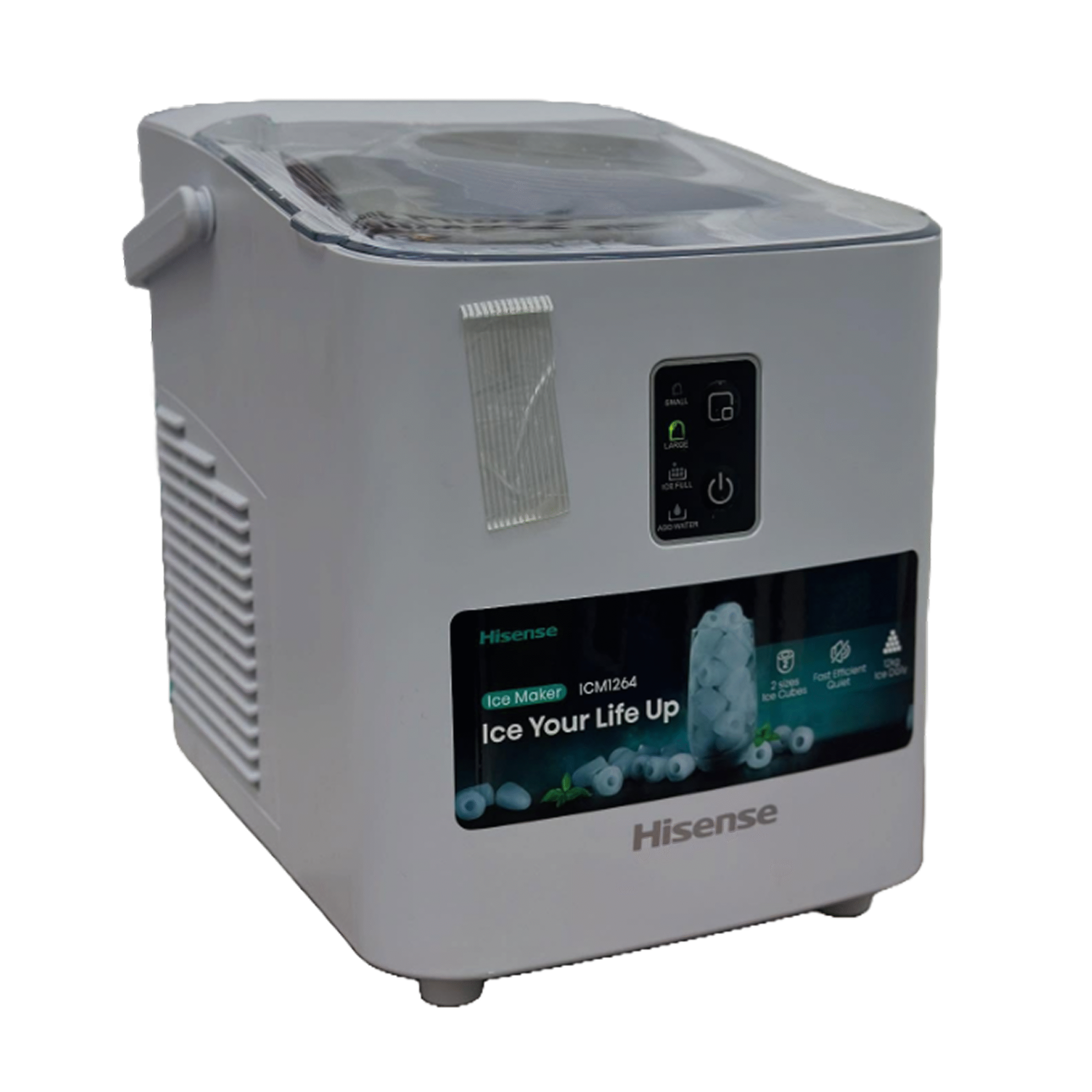Hisense 12KG Countertop Ice Maker – Compact Automatic Ice Machine ICM1264
