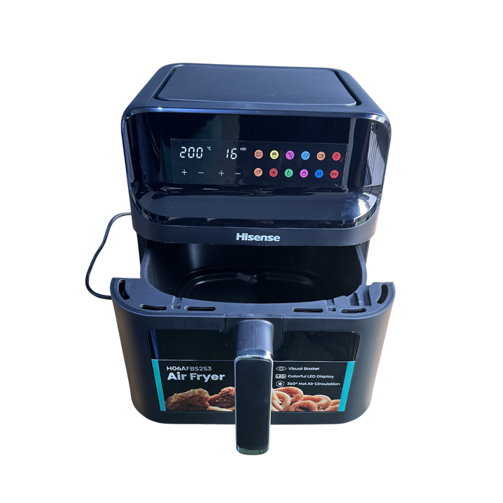 Hisense 6.7L Air Fryer – Large Capacity, Model H06AFBS2S3