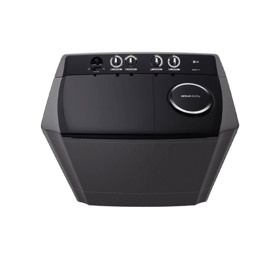 LG 15 kg Twin Tub Top-Loading Washing Machine WM 1561 – Manual Operation, Wash & Spin