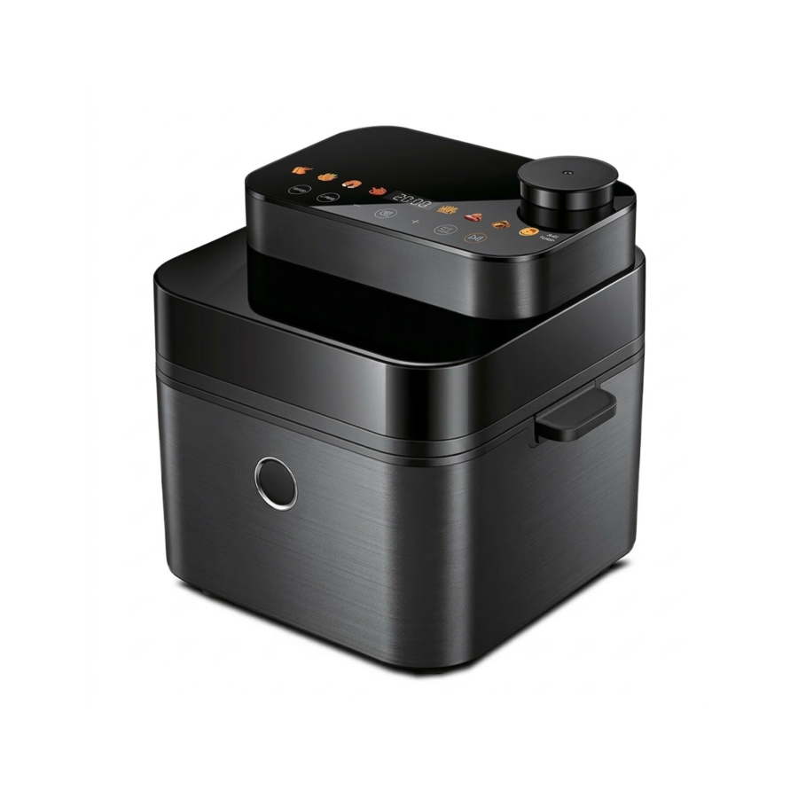 Maxi AF75B2CY 7L Air Fryer 1300–1450W – Large Capacity Digital Air Fryer with LED Display & Juicy Lock Technology