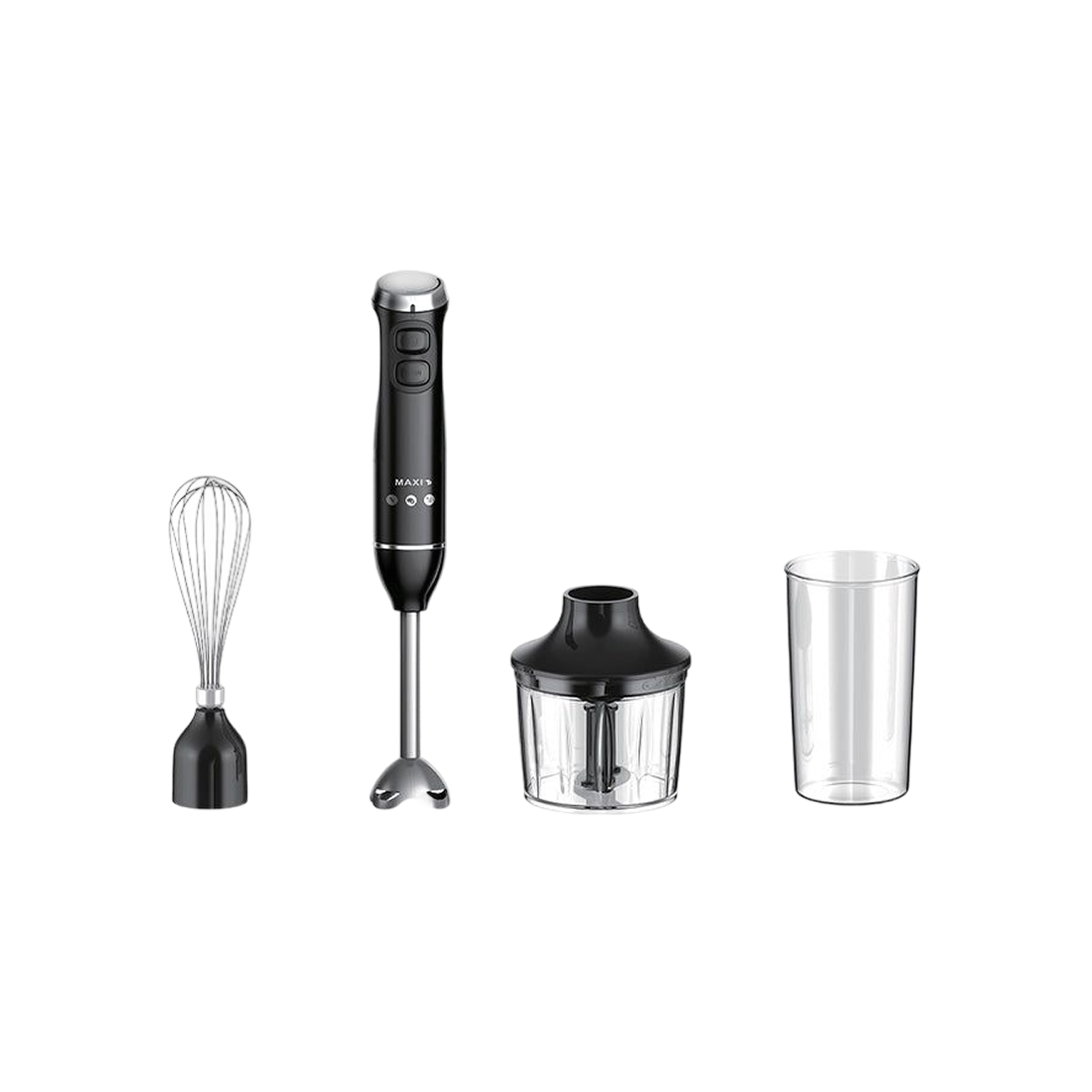 Maxi MAXIBLE6001W 600W Hand Blender & Mixer – Multi-Speed Stick Blender with Turbo Function for Kitchen Use