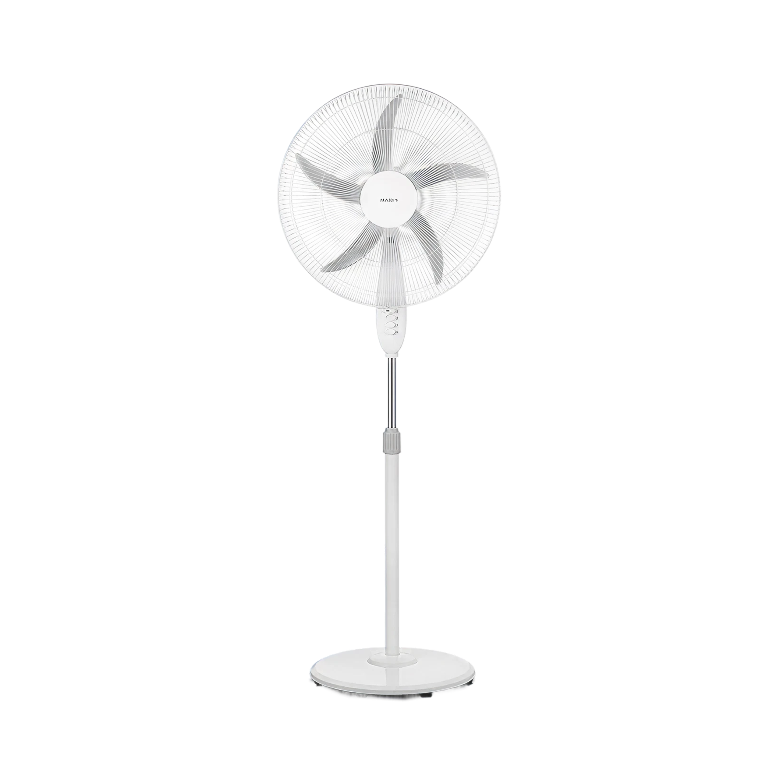 Maxi 20-Inch Standing Fan – Model 50-12P White Adjustable Pedestal Fan
