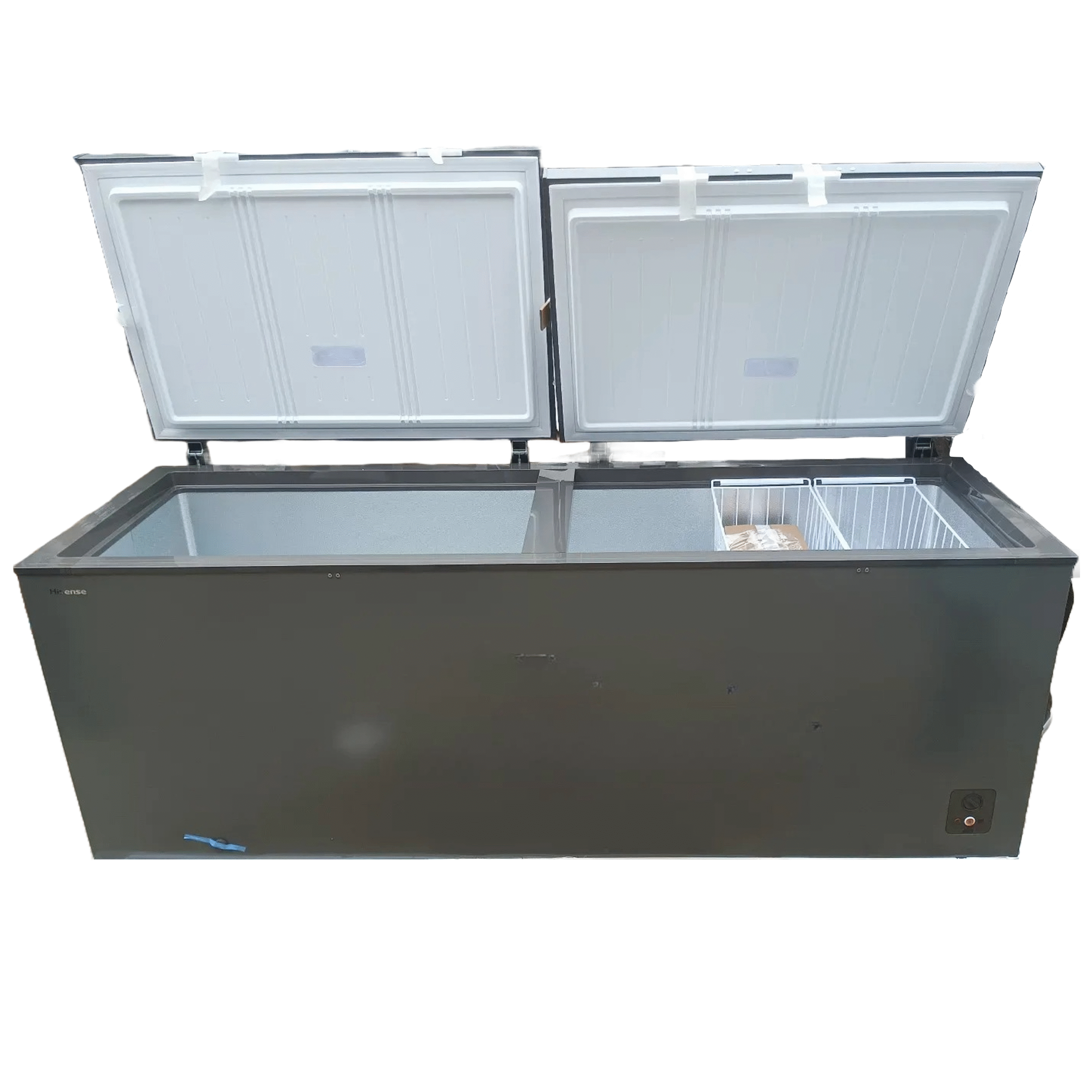 Hisense 702L Double-Door Chest Freezer with Spacious Dual Compartments FC 91DD