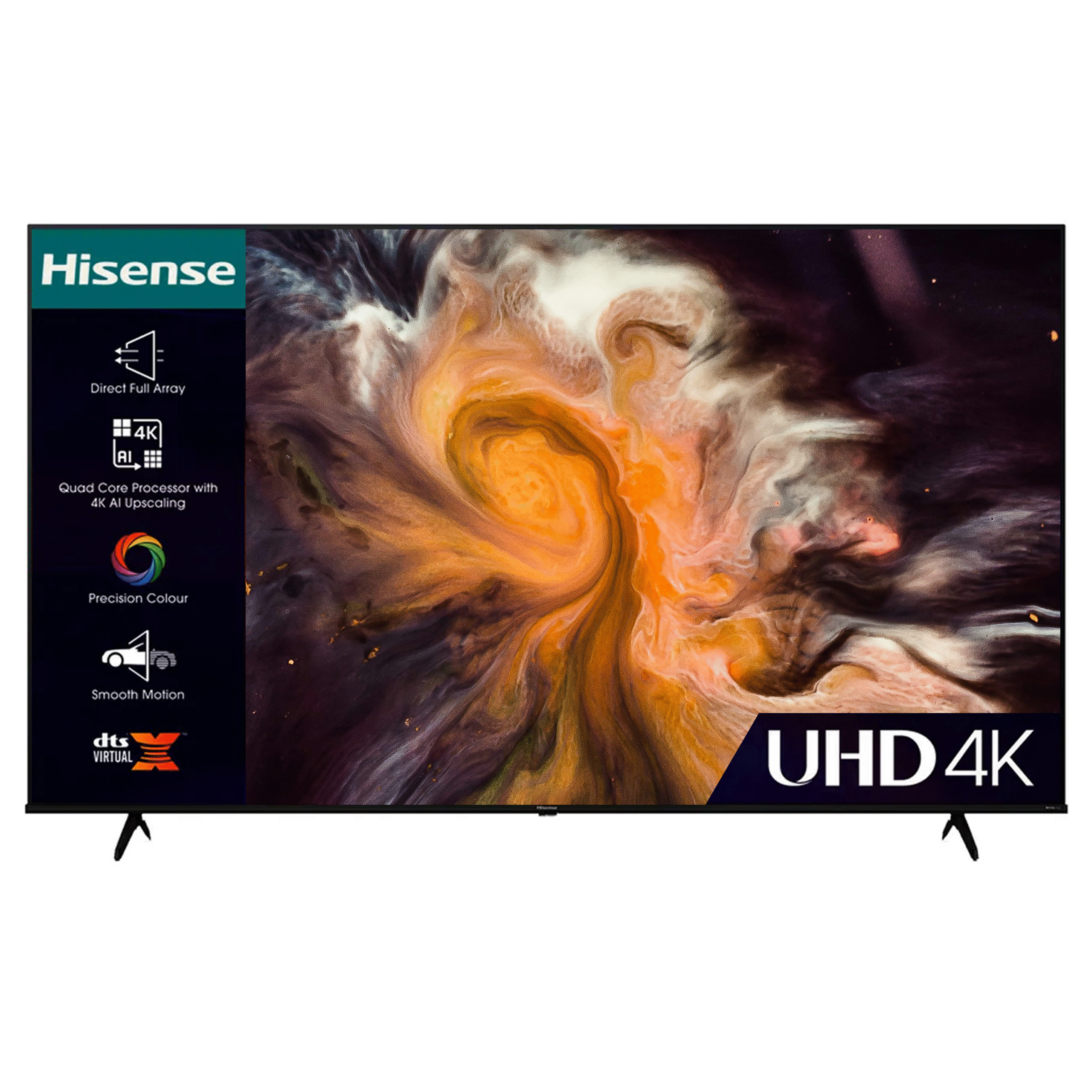Hisense A6N Series 65" 4K UHD Crystal Clear Smart TV
