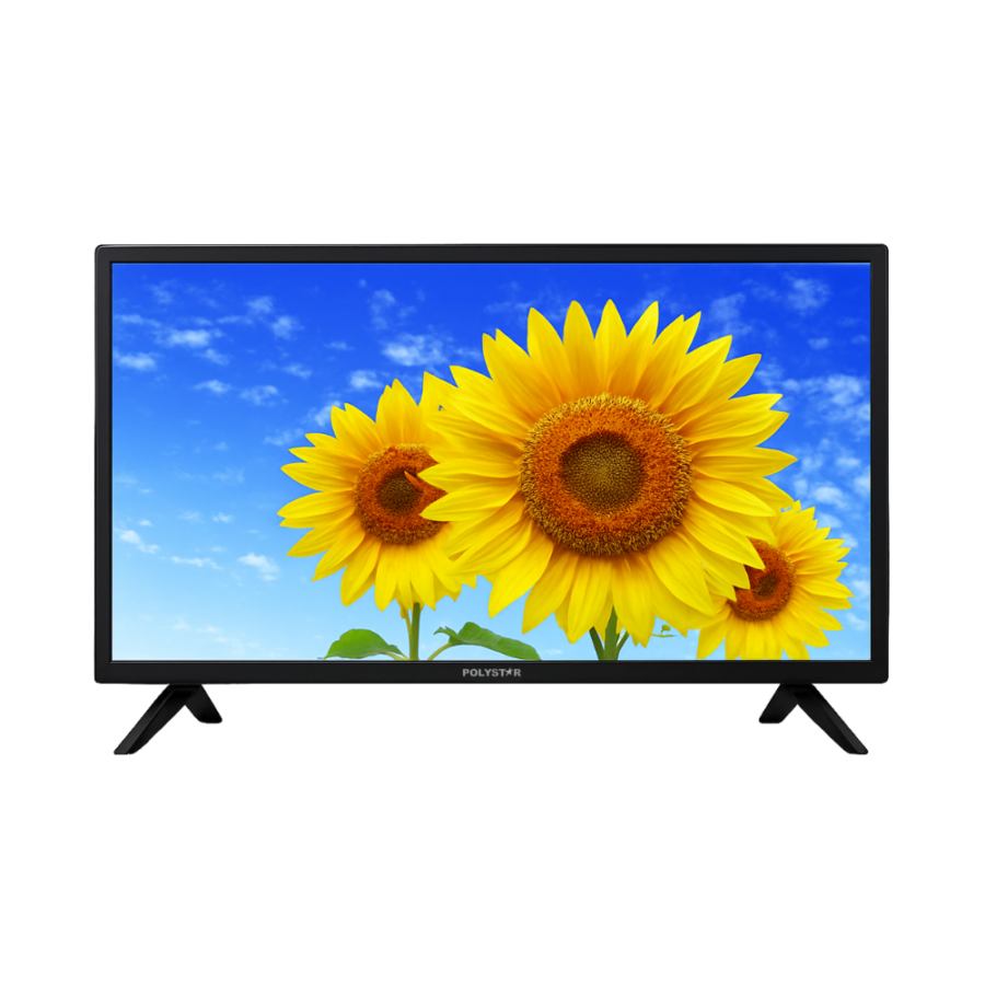 Polystar 24" DLED Television (PV-HKC24ATV) with HD Display and Multiple Connectivity Options