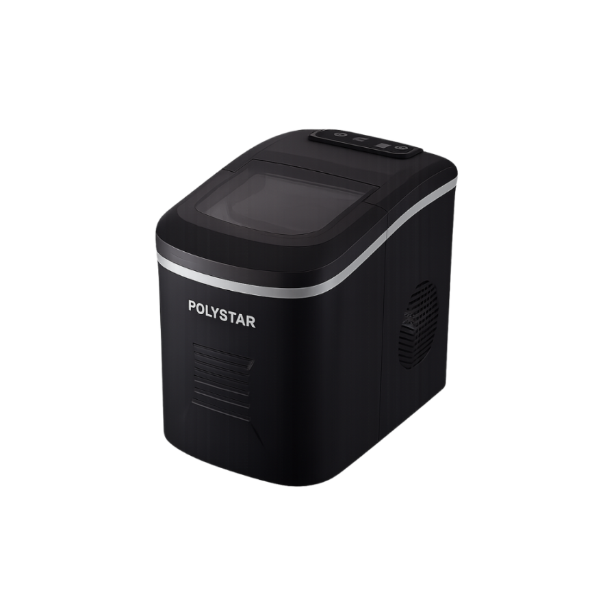 Polystar 2.2L Portable Ice Maker (Model PV-MZ19B) for Home and Office