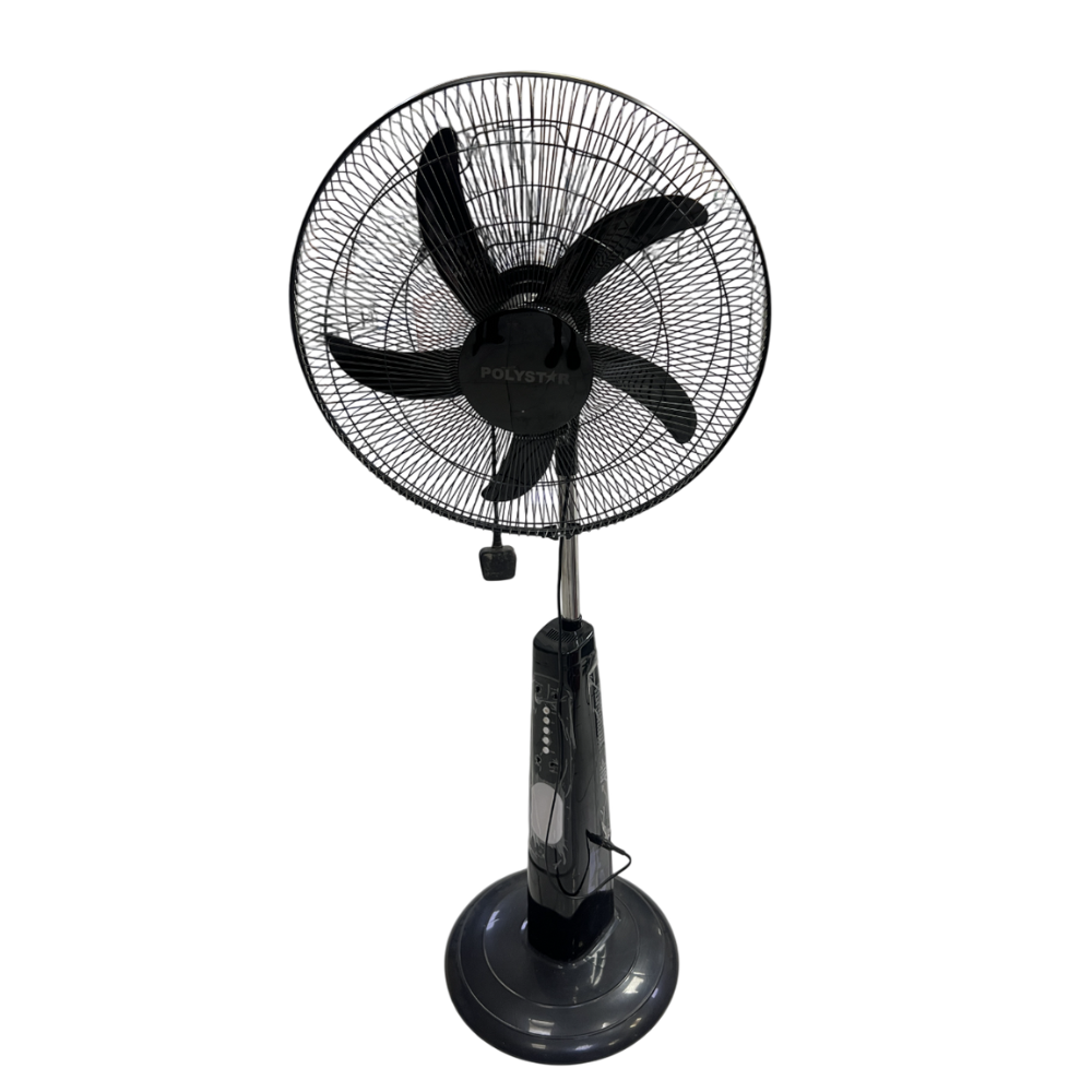 Polystar PVKL-3718BUSB 18-Inch Rechargeable Standing Fan with Adjustable Speeds