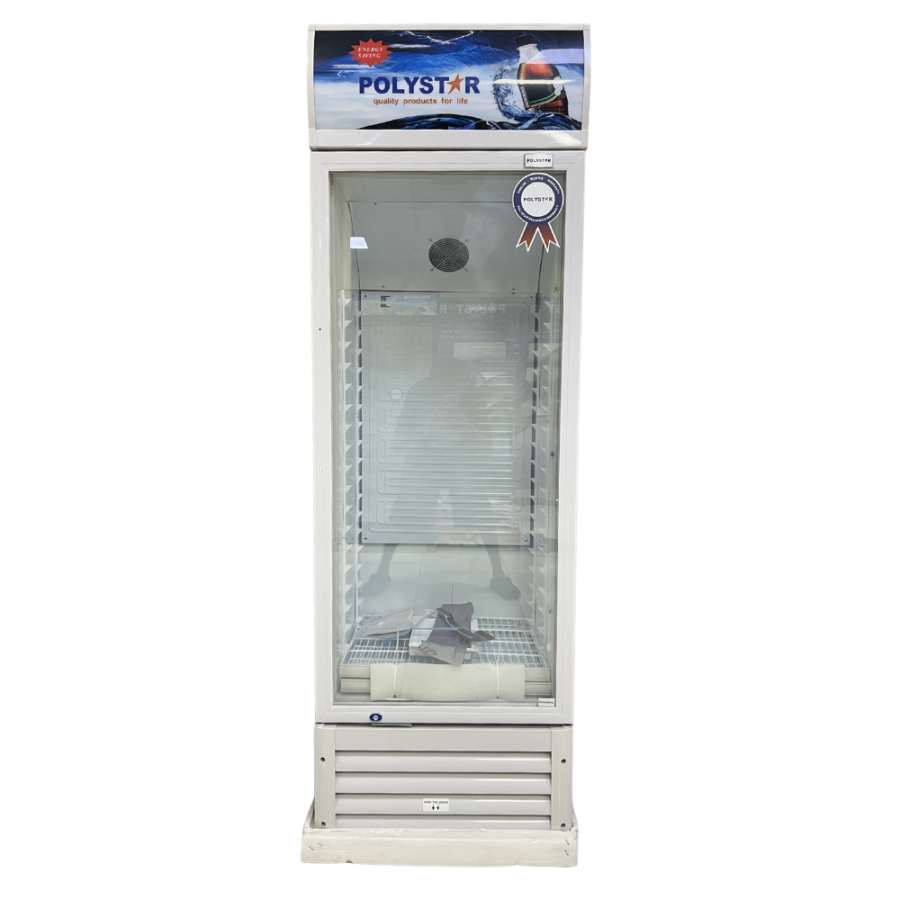 Polystar 365L Upright Showcase Chiller PV-SC495CSL – Glass Door Display