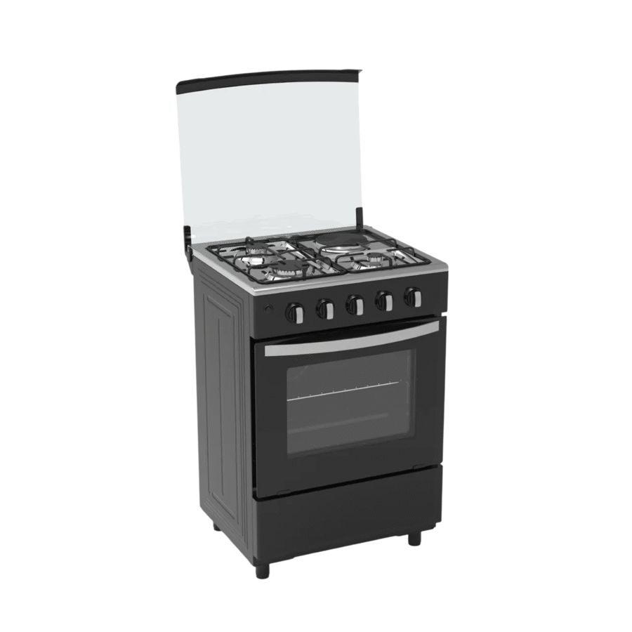 Aeon 3 Gas + 1 Electric Cooker (50×50cm) – Durable Home Standing Stove