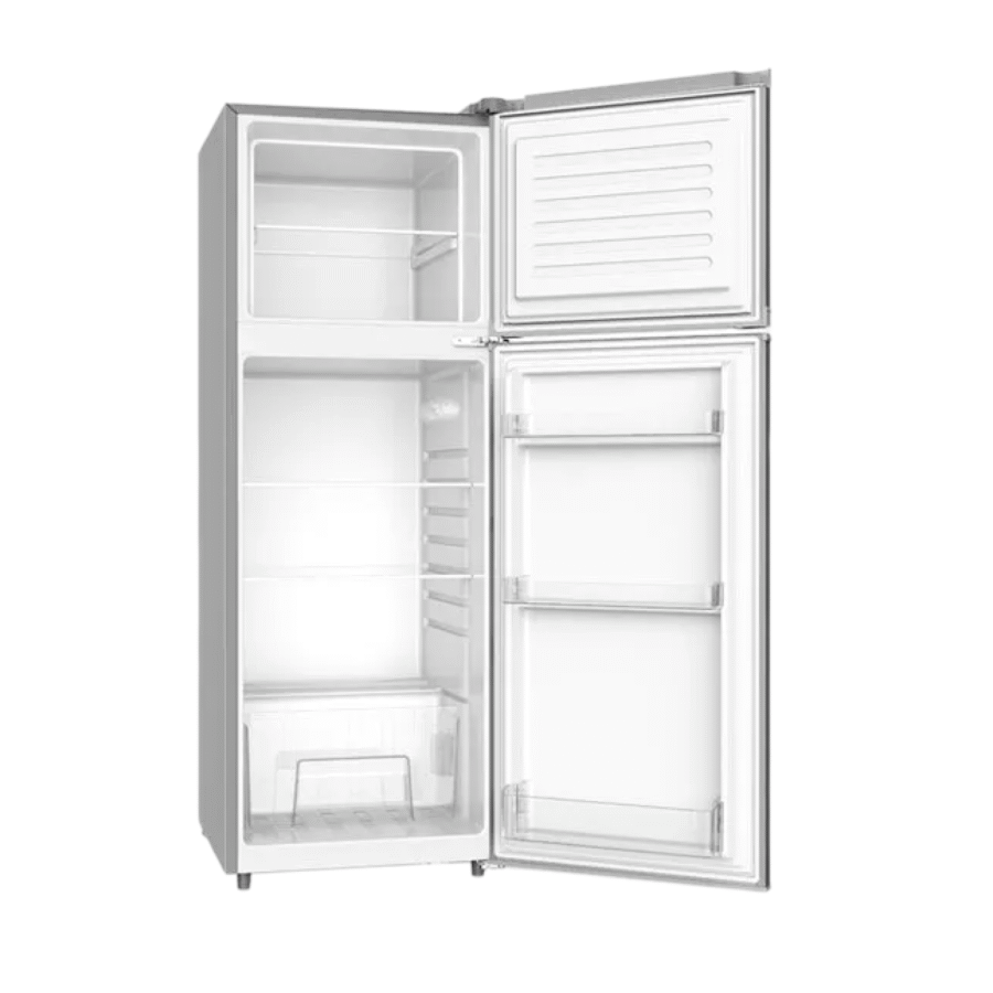 Aeon ART93G 95L Compact Double-Door Refrigerator with Freezer – Grey Finish