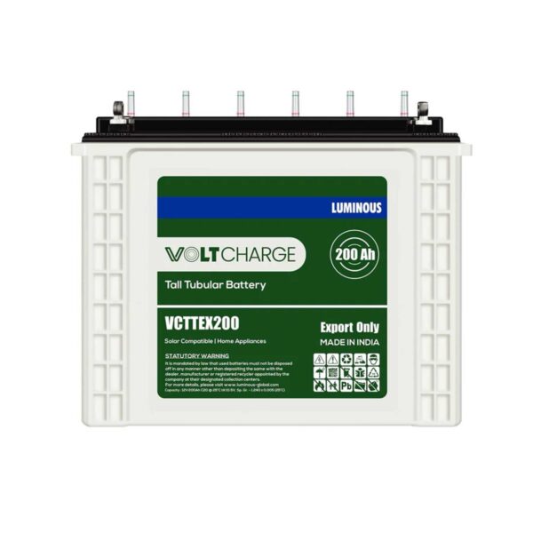 Luminous 200AH Voltcharge Inverter Battery
