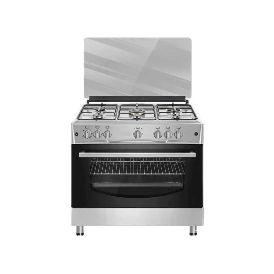 Skyrun 6-Burner Gas Cooker (6+0) – Freestanding High-Capacity Kitchen Stove for Home Cooking