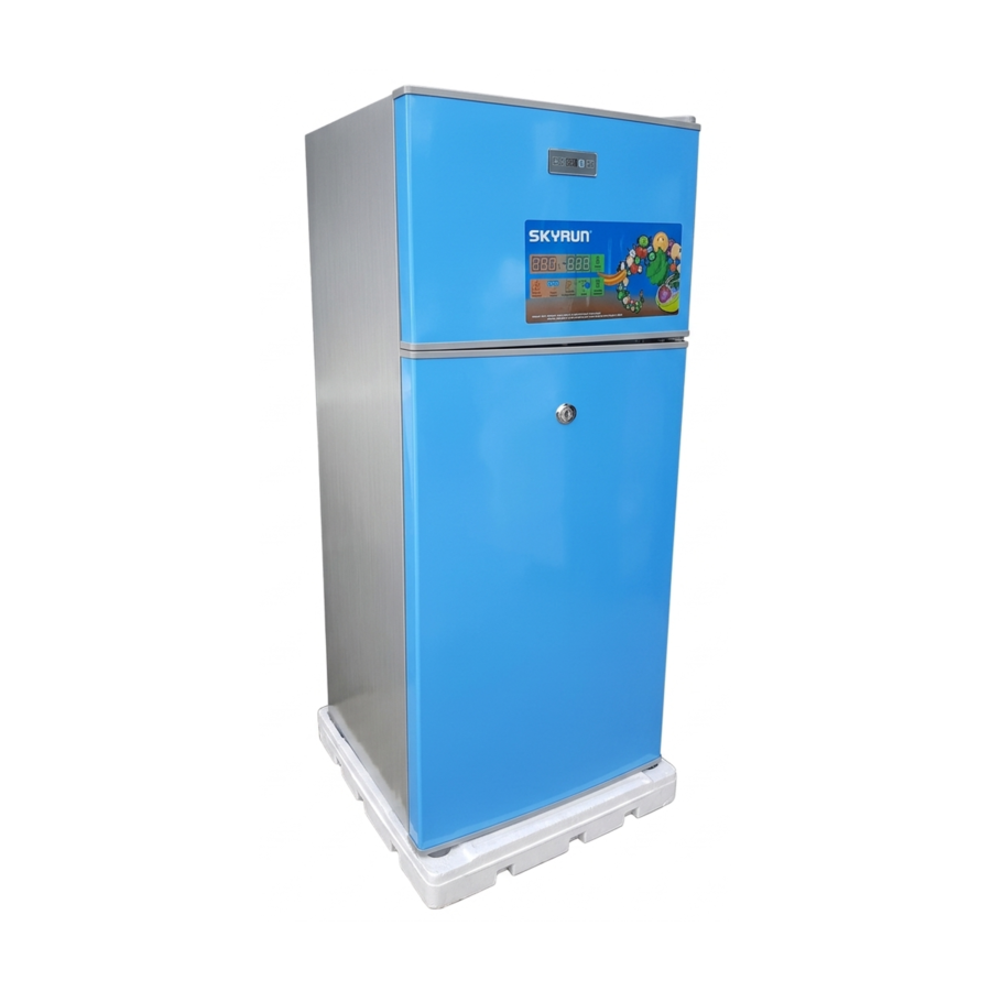 Skyrun BCD-85HC 85L Double Door Top Mount Refrigerator – Compact Energy-Efficient Fridge for Home & Office