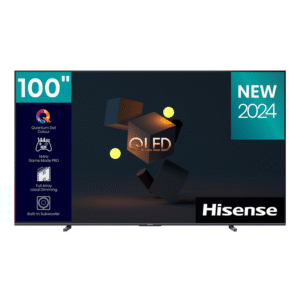 Hisense 100-Inch QLED 4K Smart TV Q7Q – Ultra-Large Screen Display with Smart Streaming Features
