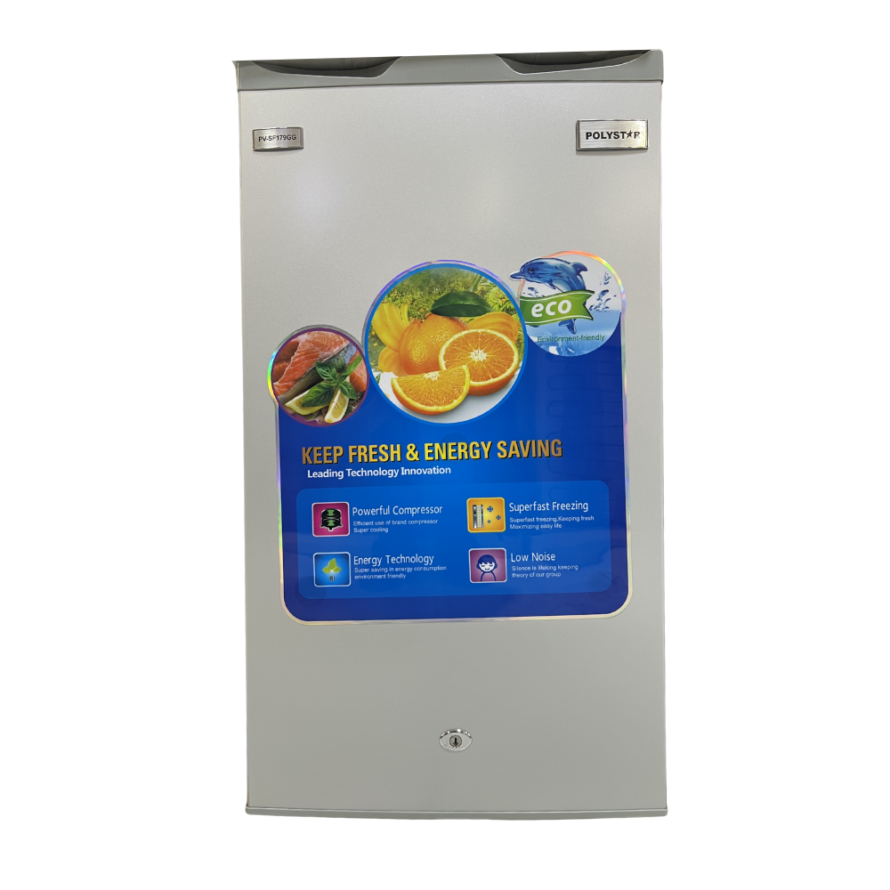 Polystar 90L Compact Single-Door Tabletop Refrigerator – PV-SF179GG