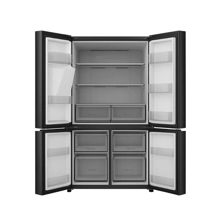 Hisense 68WCS 541-Liter Cross Door Refrigerator – Multi-Door Design with Spacious Storage