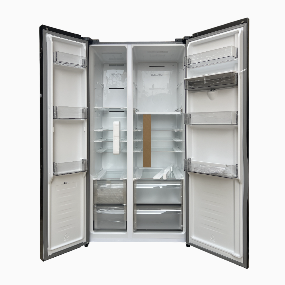 Hisense 529L Inverter Side-by-Side Refrigerator – With Water Dispenser - REF 5P558NMSG