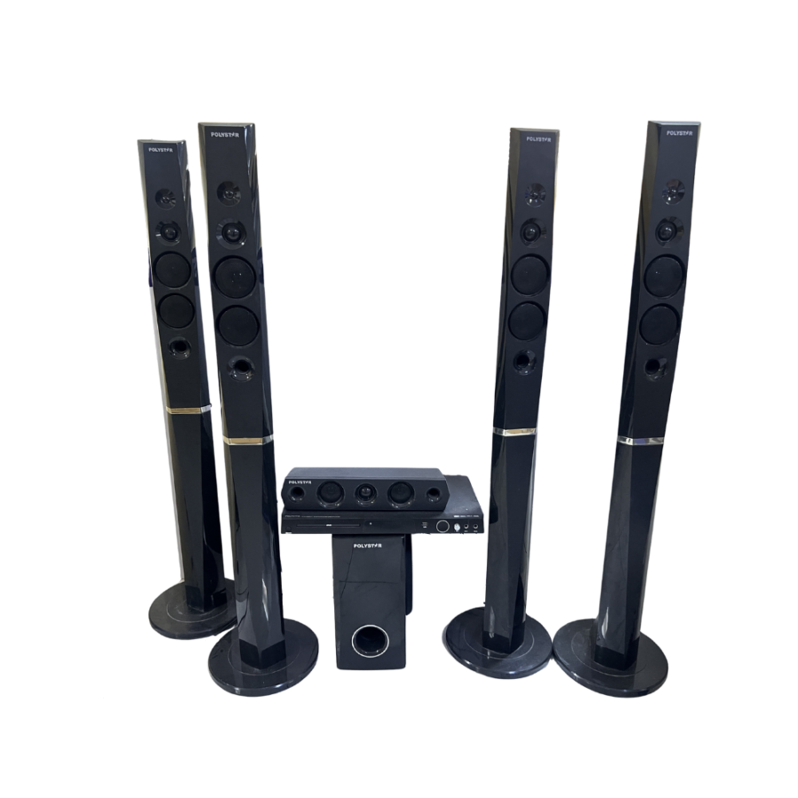 Polystar Bluetooth 5.1 Channel Tallboy Home Audio System – PV-HT9300T4
