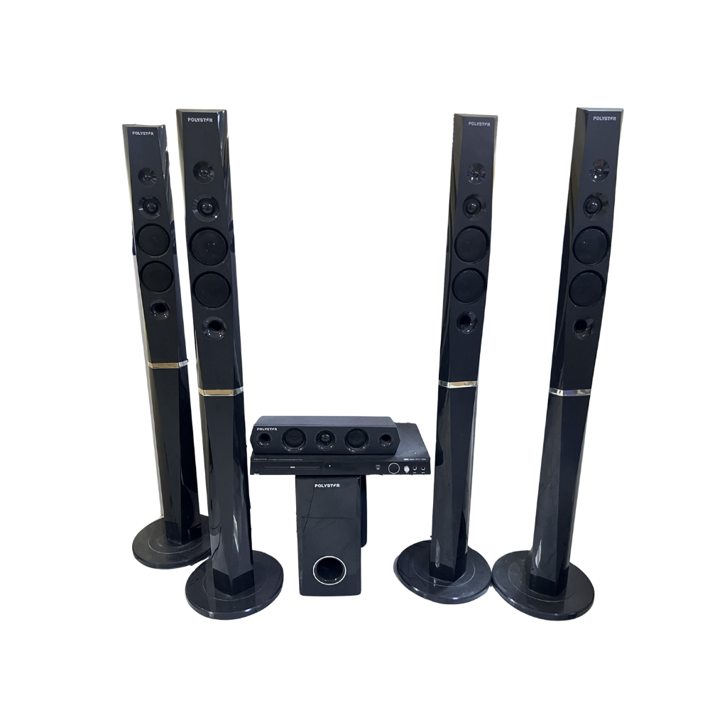 Polystar Bluetooth 5.1 Channel Tallboy Home Audio System – PV-HT9300T4