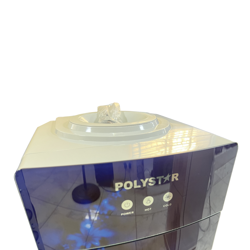 Polystar Freestanding Water Dispenser – Blue Finish, Hot & Cold Functions (PV-R6JX-5FFB)