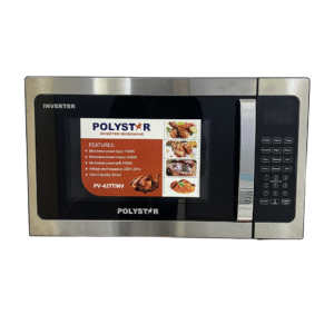 Polystar PV-42TTINV 42L Digital Inverter Microwave Oven with Grill – Family-Size Cooking Appliance