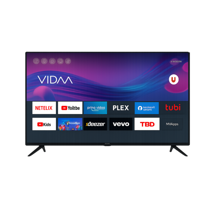 Polystar 85-Inch 4K QLED Smart TV (Model PV-HK85FLQLED) with Ultra HD Display