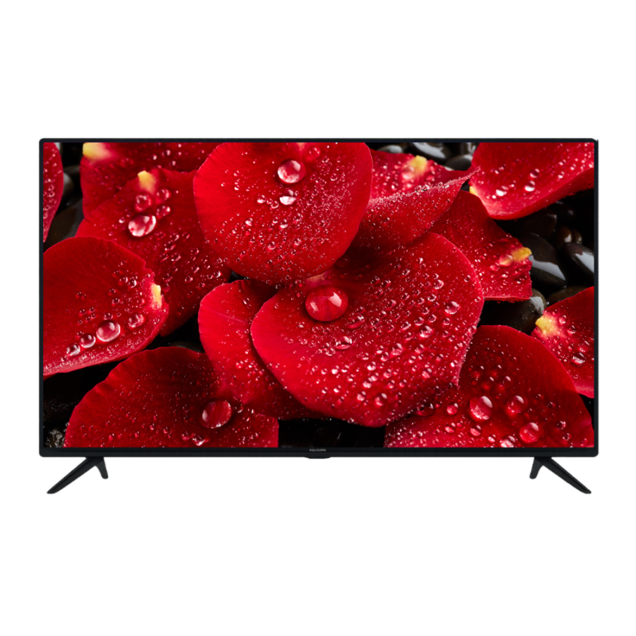 Polystar 50" Smart 4K Ultra HD TV (Model PV-HK50FLSM) with High-Resolution Display