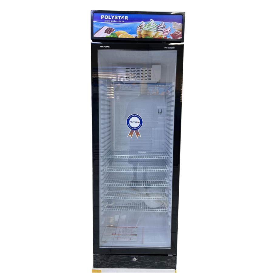 Polystar 450L Upright Beverage Display Chiller with Interior Lighting – PV-SC5260