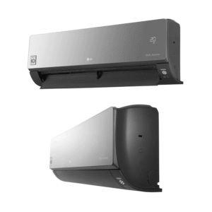 LG 2HP Dual Inverter Artcool Black Mirror Split Air Conditioner – Stylish & Energy-Efficient Cooling