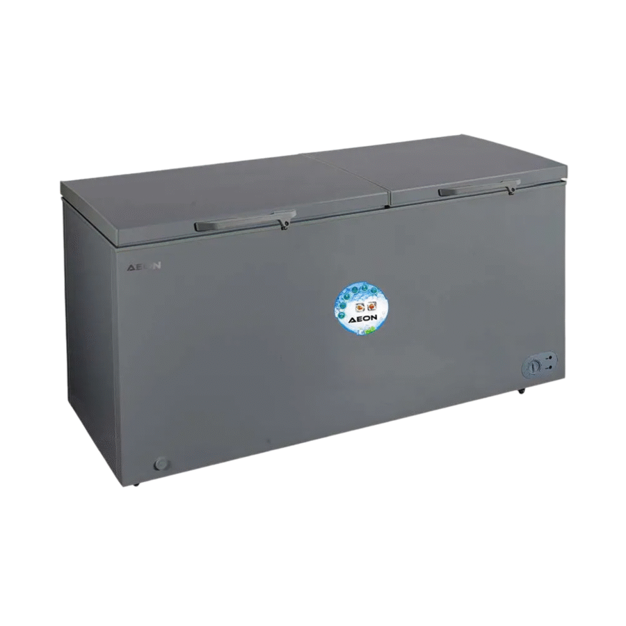 Aeon 420L Chest Freezer – R600a Energy-Efficient Deep Freezer, Grey Modern Design ACF450GK DD