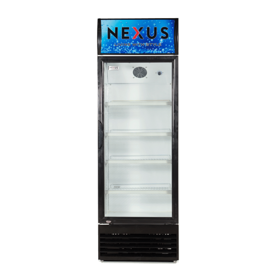 NEXUS 240L Showcase Refrigerator – Model NX-401, Display Chiller for Commercial & Home Use