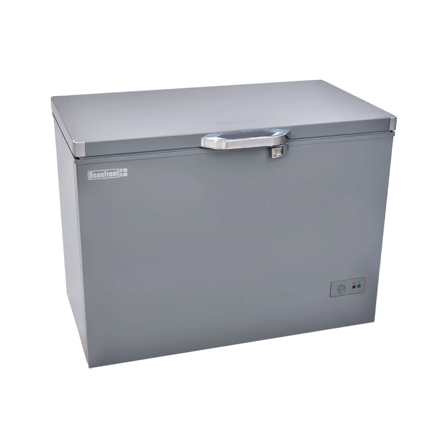 Scanfrost 300L Non-Inverter Chest Freezer – Large Capacity Deep Freezer for Home & Commercial Storage