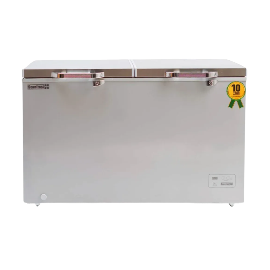 Scanfrost 500L Inverter Chest Freezer – Energy Efficient Large Capacity Deep Freezer for Home & Commercial Use