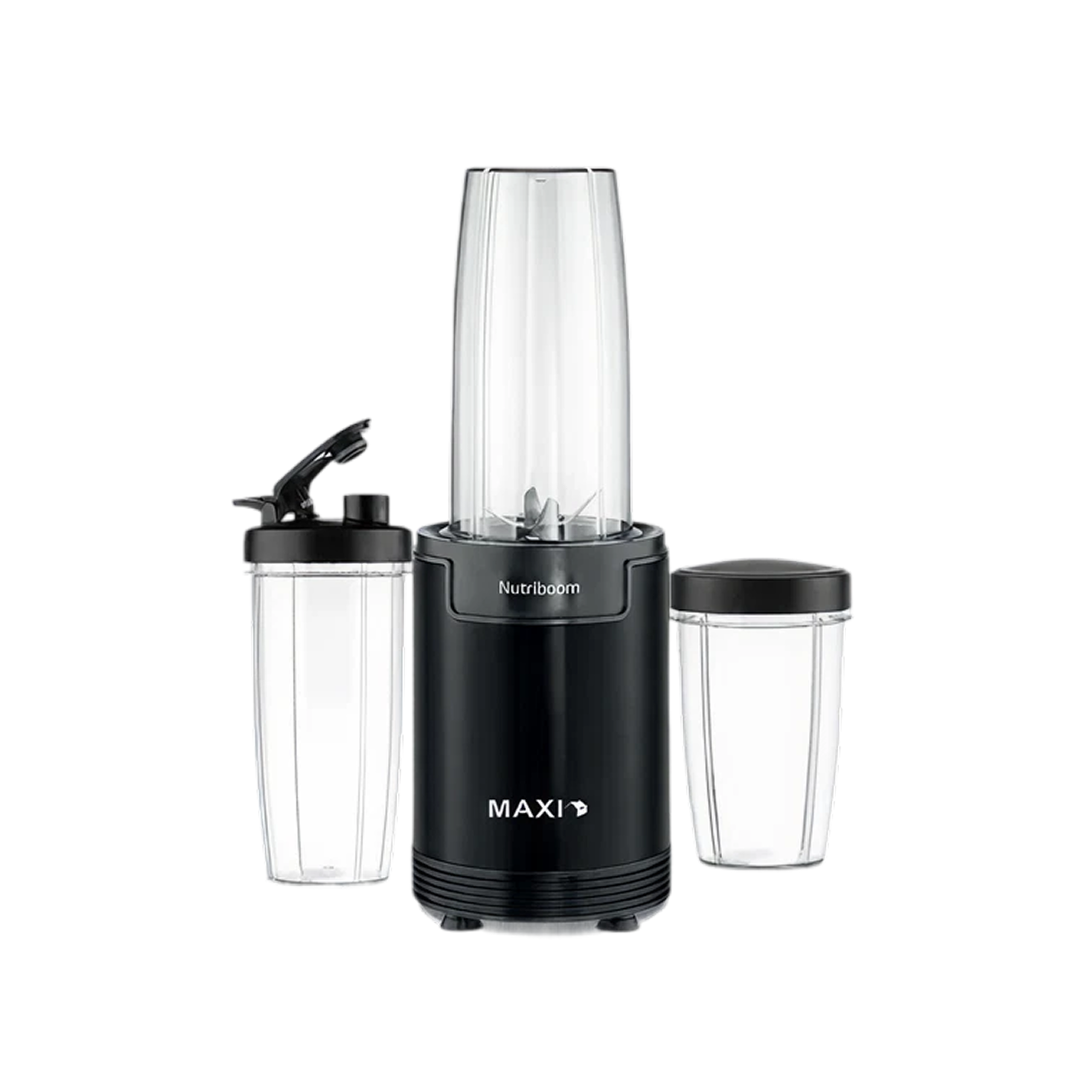 Maxi NutriBoom Blender 900W – BS2500 High-Speed Personal Blender for Smoothies & Food Preparation